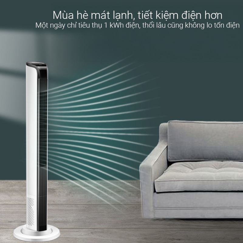Quạt không cánh Xinfei TS-05 60W Màu Trắng