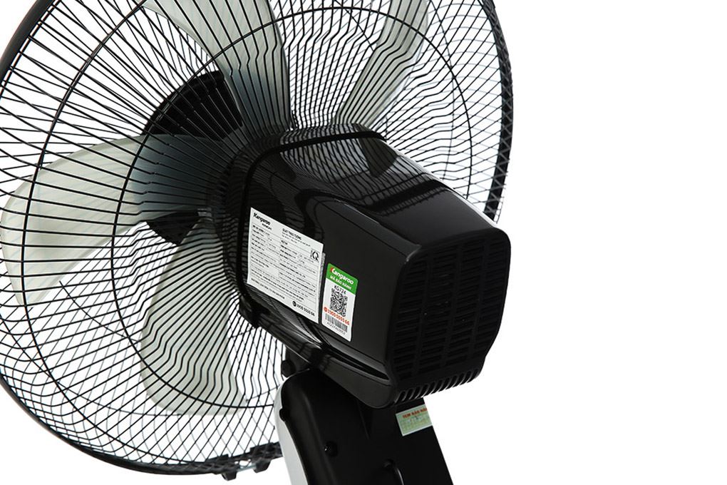 Quạt treo tường Kangaroo 5 cánh KG724 55W Màu Đen