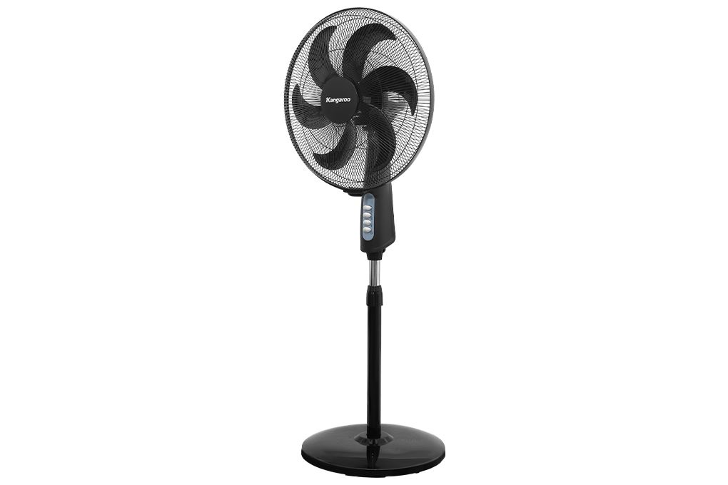 Quạt đứng Kangaroo 6 cánh KGEF06SM 90W Màu Đen