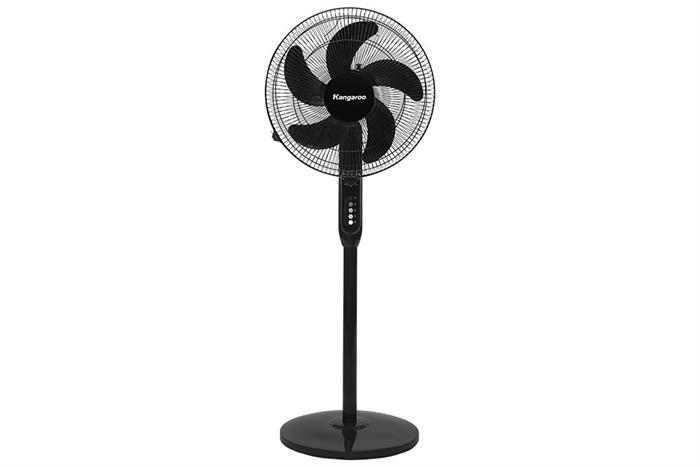 Quạt đứng Kangaroo 5 cánh KGEF05SM 55W Màu Đen