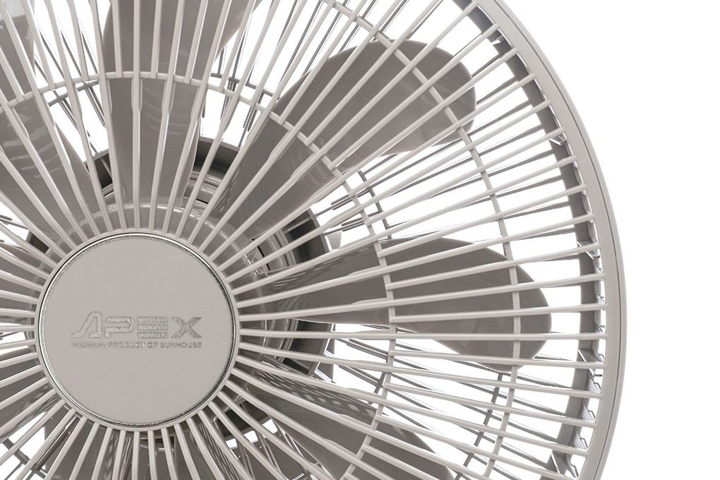 Quạt tuần hoàn Sunhouse Apex 9 cánh APF7326B 38W Màu Ghi