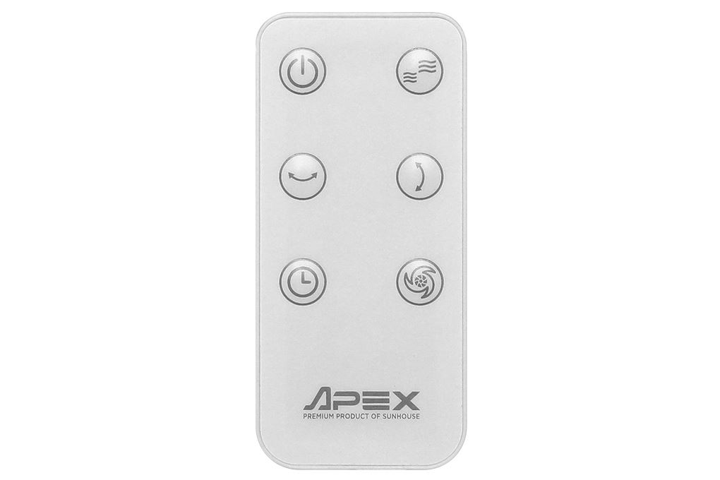 Quạt tuần hoàn Sunhouse Apex 3 cánh APF7316W 18W Màu Trắng