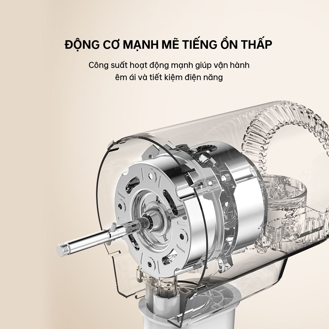 Quạt cây AQUA 7 cánh AQS-FED3501R(W)-VN 50W Màu Trắng