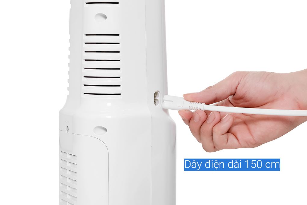Quạt sạc điện Midea 5 cánh MFS180D0BPW 30W Màu Trắng