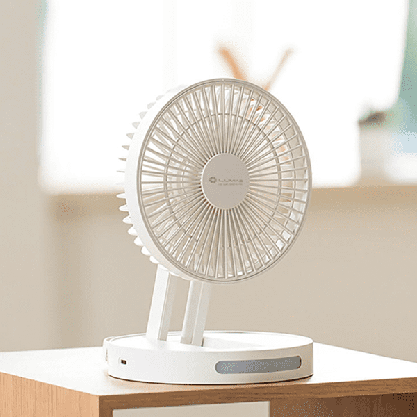 Quạt bàn LUMIAS 7 cánh LM-36FL 10W Màu Trắng