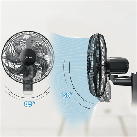 Quạt treo tường Midea 7 cánh FW40-23M 50W