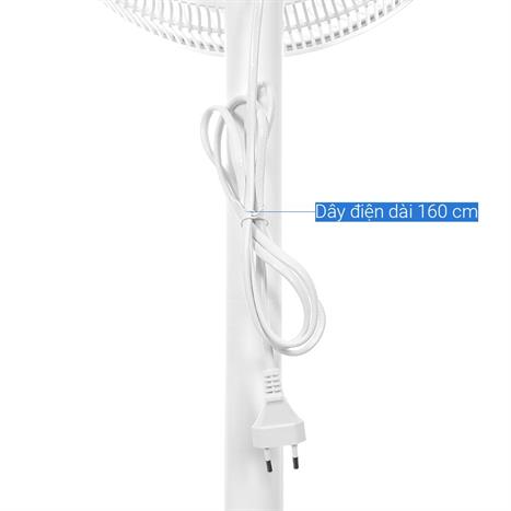 Quạt đứng AQUA 7 cánh AQS-FED3502R(W)-VN 50W Màu Trắng