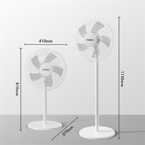 Quạt đứng Gaabor GFD-N400A02 45W Màu Trắng