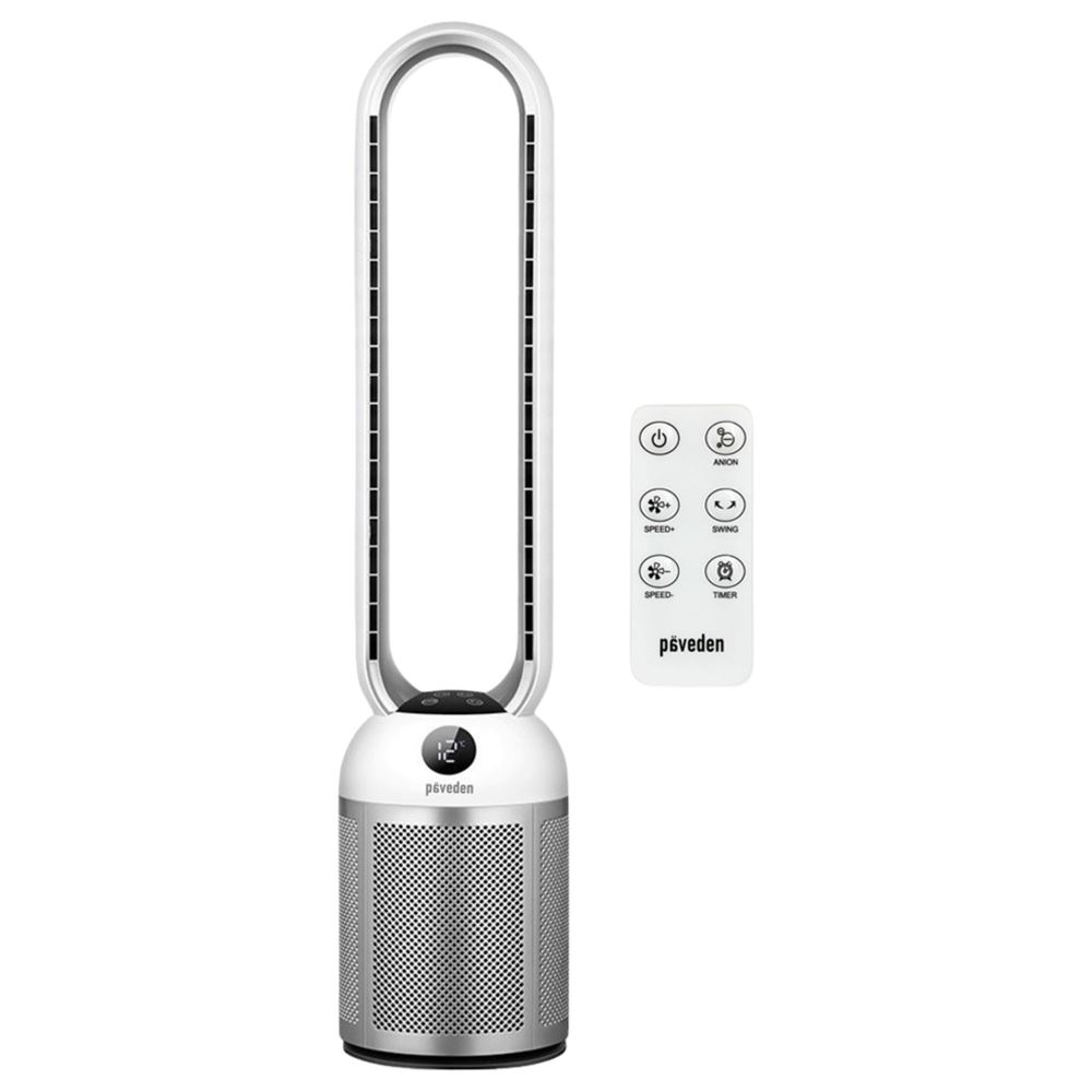 Quạt không cánh Paveden PBF-307S-DC 35W Màu Trắng