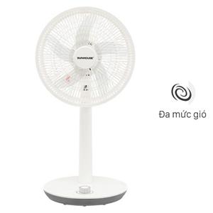 Quạt sạc điện Sunhouse 5 cánh SHD7221 15W