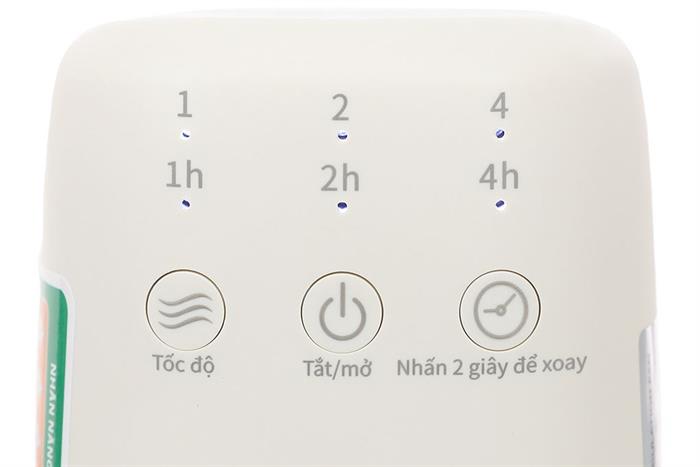 Quạt tuần hoàn Sharp 3 cánh PJ-CD227V-W 24W Màu Màu be