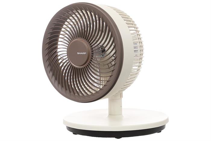 Quạt tuần hoàn Sharp 3 cánh PJ-CD227V-W 24W Màu Màu be