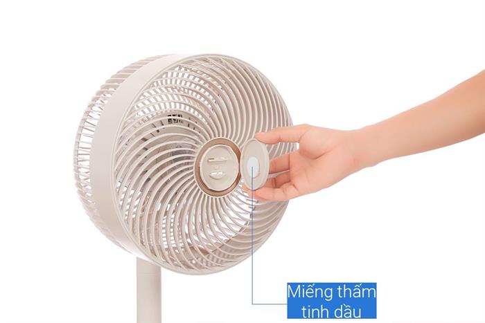 Quạt tuần hoàn Sharp 3 cánh PJ-CD114V-C 36W Màu Màu be