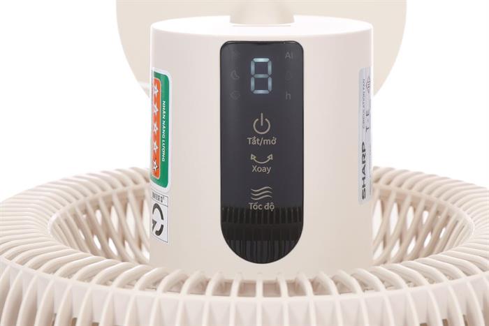 Quạt tuần hoàn Sharp 3 cánh PJ-CD114V-C 36W Màu Màu be