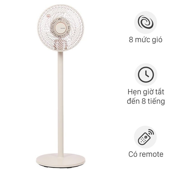 Quạt tuần hoàn Sharp  3 cánh PJ-CD114V-C 36W