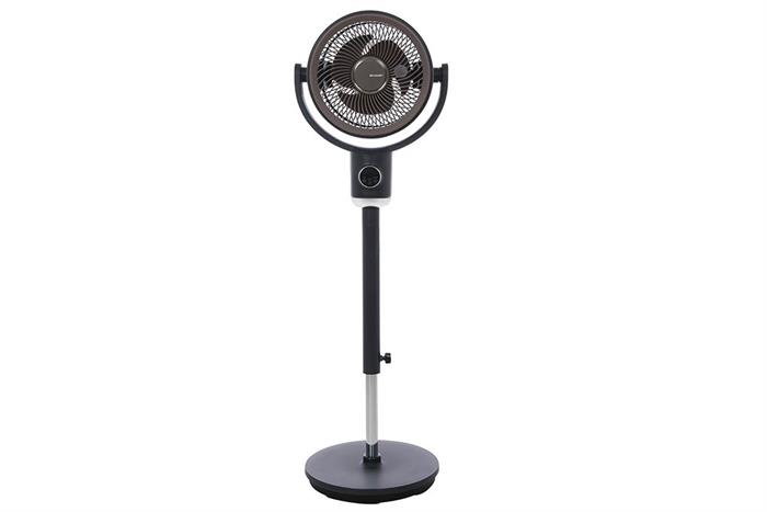 Quạt tuần hoàn Sharp 3 cánh PJ-CD433V-H 20W Màu Đen - Xám