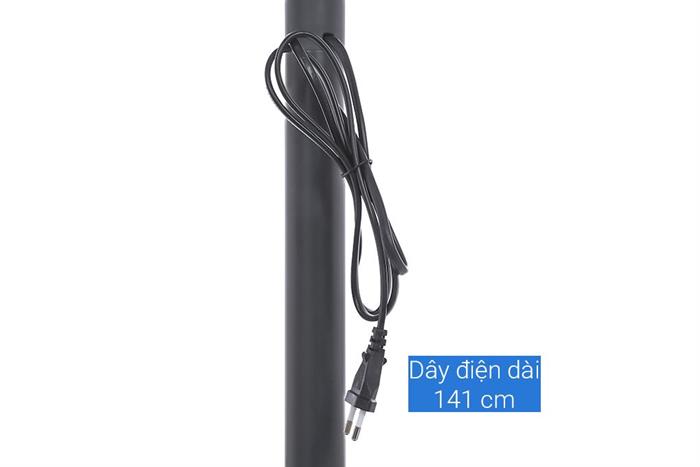 Quạt tuần hoàn Sharp 3 cánh PJ-CD433V-H 20W Màu Đen - Xám