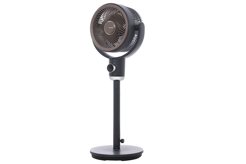 Quạt tuần hoàn Sharp 3 cánh PJ-CD433V-H 20W Màu Đen - Xám