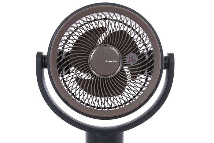 Quạt tuần hoàn Sharp 3 cánh PJ-CD433V-H 20W Màu Đen - Xám