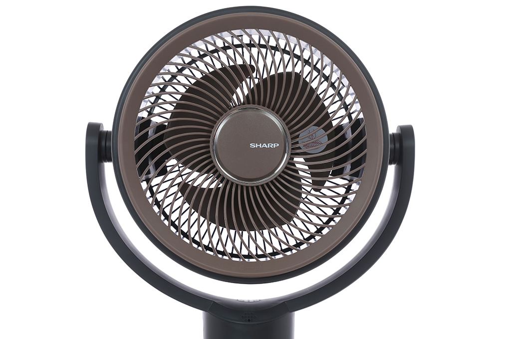 Quạt tuần hoàn Sharp 3 cánh PJ-CD433V-H 20W Màu Đen - Xám
