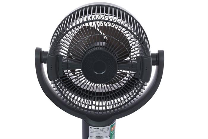 Quạt tuần hoàn Sharp 3 cánh PJ-CD433V-H 20W Màu Đen - Xám