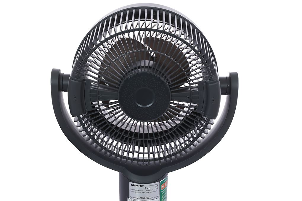 Quạt tuần hoàn Sharp 3 cánh PJ-CD433V-H 20W Màu Đen - Xám
