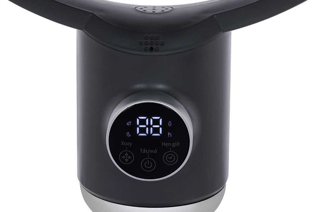 Quạt tuần hoàn Sharp 3 cánh PJ-CD433V-H 20W Màu Đen - Xám