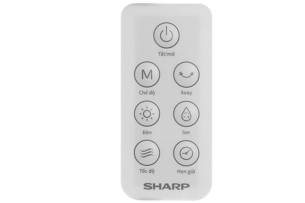 Quạt tuần hoàn Sharp 9 cánh PJ-CD404V-W 24W Màu Trắng