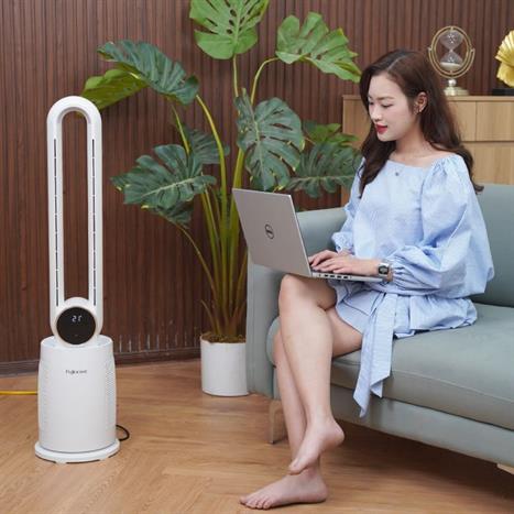 Quạt không cánh FUJIHOME BF-03R 60W Màu Trắng