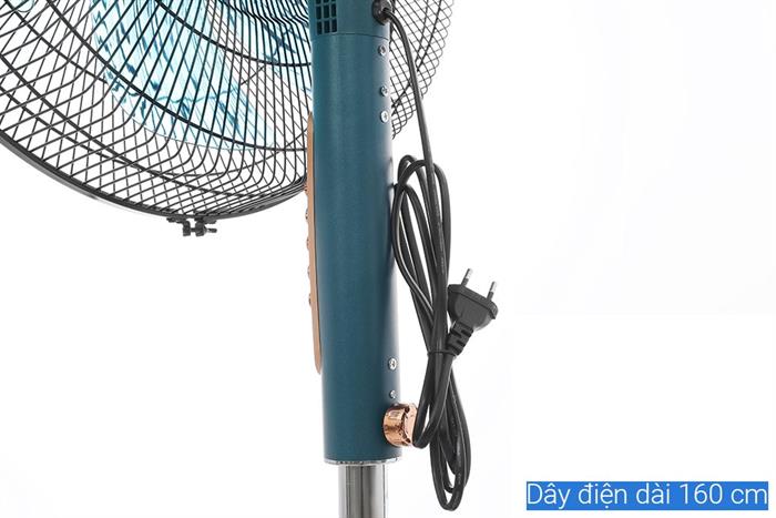Quạt đứng Daikiosan 6 cánh DQ102 70W - Xanh lá Màu Xanh lá
