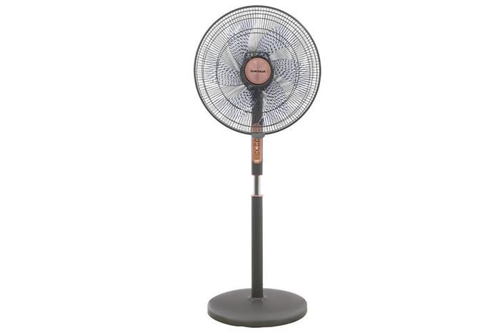 Quạt đứng Daikiosan 6 cánh DQ102 70W - Xám Màu Xám