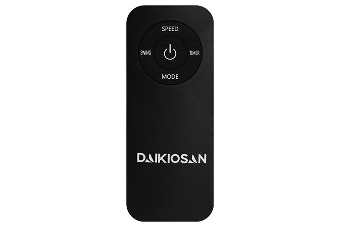 Quạt đứng Daikiosan 7 cánh DQ103 80W Màu Xám