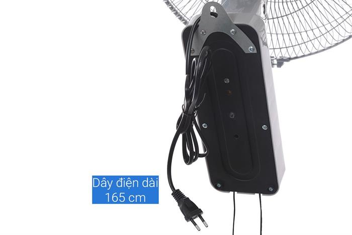 Quạt treo tường Daikiosan 6 cánh DQ120 55W Màu Xám