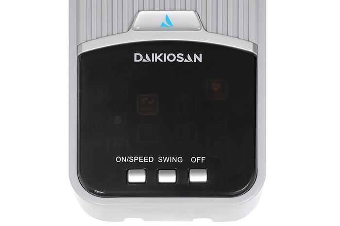 Quạt treo tường Daikiosan 6 cánh DQ121 55W Màu Xám
