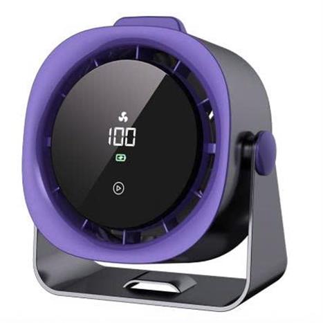 Quạt bàn KIOYA 7 cánh FS06 10W - Xám Màu Xám