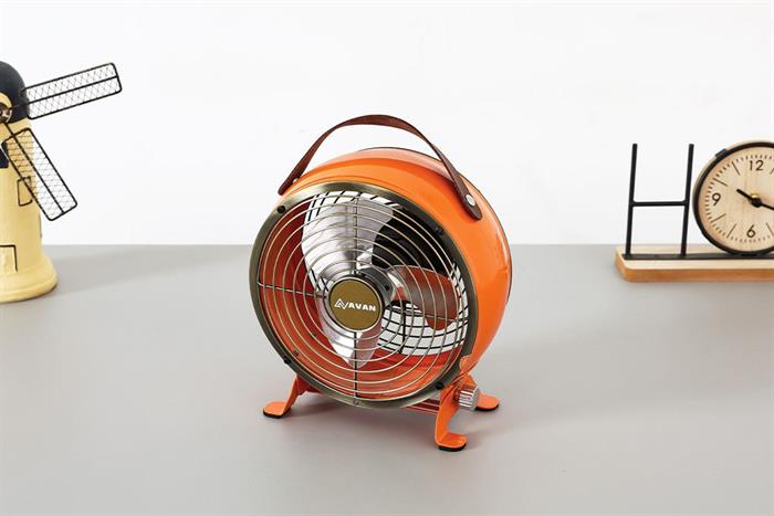 Quạt bàn mini AVAN 3 cánh AVF-T125DC 4W Màu Cam