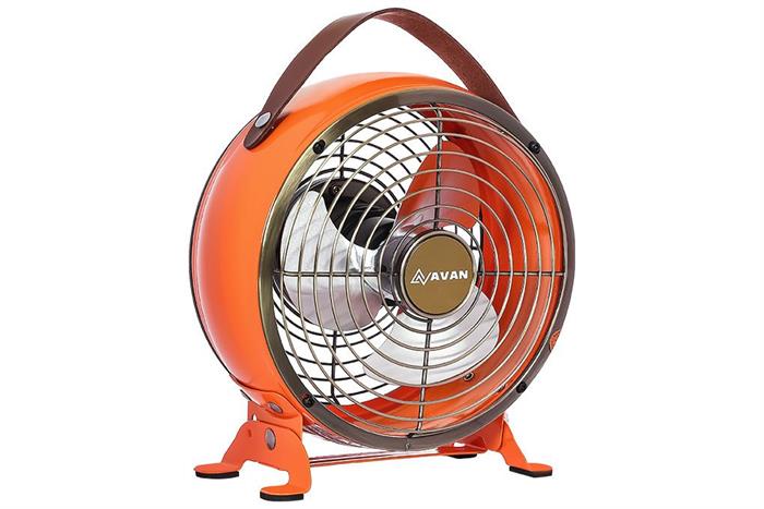 Quạt bàn mini AVAN 3 cánh AVF-T125DC 4W Màu Cam