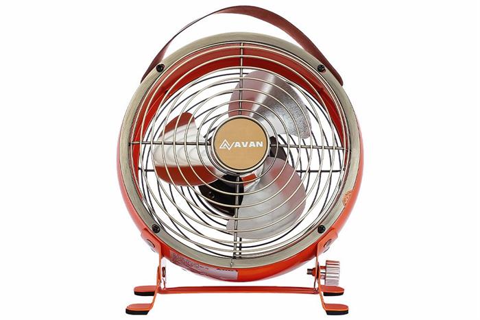 Quạt bàn mini AVAN 3 cánh AVF-T125DC 4W Màu Cam