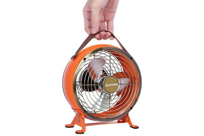 Quạt bàn mini AVAN 3 cánh AVF-T125DC 4W Màu Cam