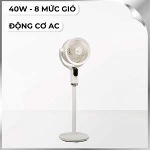 Quạt tuần hoàn FUJIHOME  3 cánh CFR04-VOICE - Trắng 40W