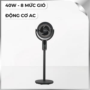 Quạt tuần hoàn FUJIHOME  3 cánh CFR04-VOICE - Xám 40W