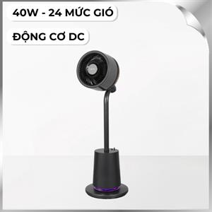 Quạt tuần hoàn FUJIHOME  3 cánh CFR01PRO-VOICE Đen 40W