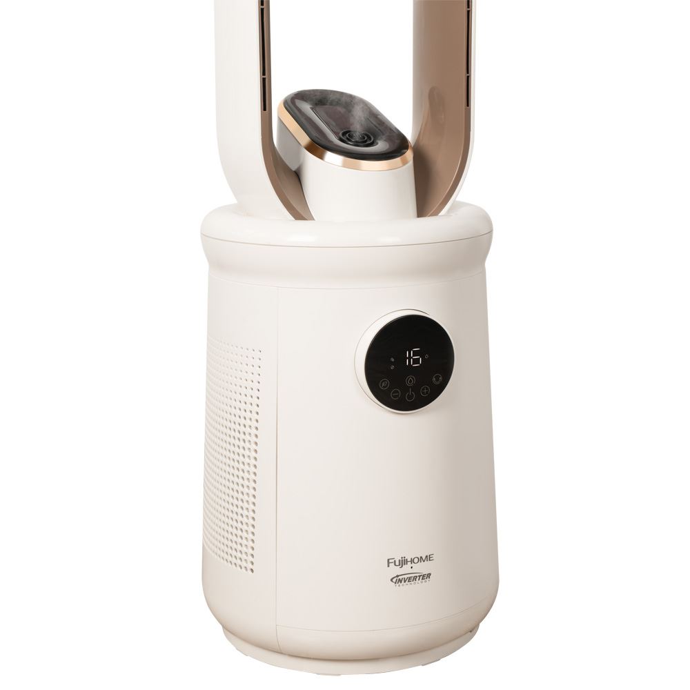 Quạt không cánh FUJIHOME BF15-HEPA-VOICE 50W Màu Trắng