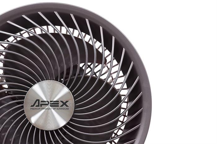 Quạt tuần hoàn Sunhouse Apex 3 cánh APF7321G 40W Màu Nâu