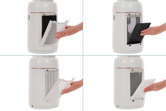 Quạt không cánh Magic Eco AC-307 50W Màu Trắng