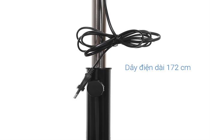 Quạt đứng Magic 5 cánh A-251 55W Màu Đen