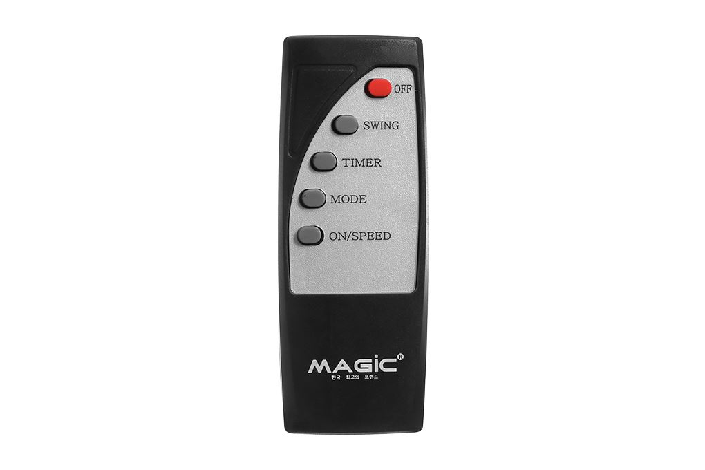 Quạt đứng Magic 5 cánh A-251 55W Màu Đen