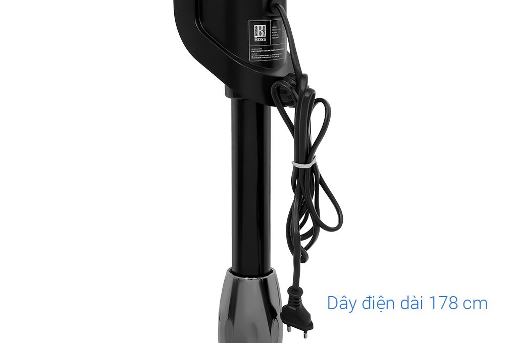 Quạt đứng Boss 5 cánh BOSS-88-BLDC 50W Màu Đen