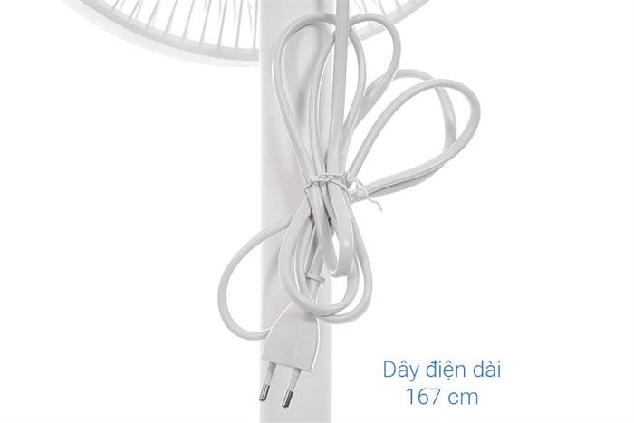 Quạt đứng Xiaomi Smart Standing Fan 2 Lite 7 cánh PYV4007GL 38W Màu Trắng