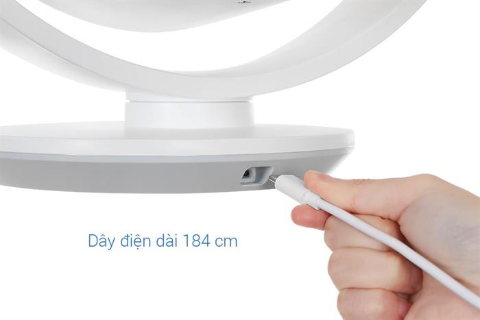 Quạt tuần hoàn Xiaomi Smart Desktop Air Circulation Fan EU 3 cánh BHR9872EU 18W Màu Trắng